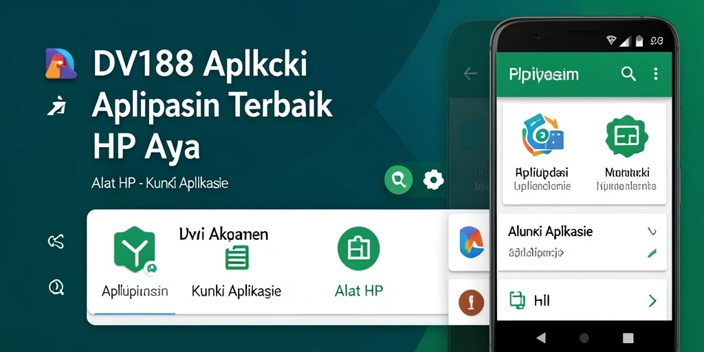Tampilan antarmuka DV188 yang sederhana dan mudah digunakan.