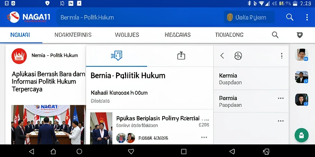 Tampilan antarmuka NAGA11 yang informatif dan mudah diakses.