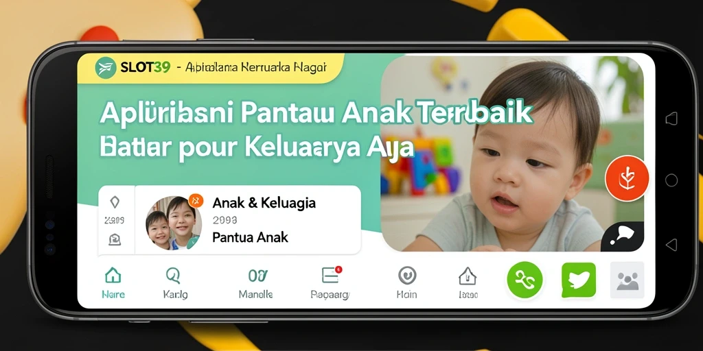Tampilan antarmuka SLOT39 untuk memantau anak dengan mudah.